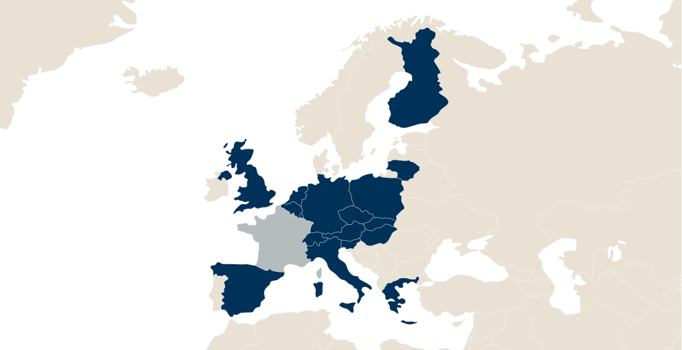 Europe – description détaillée ci-après