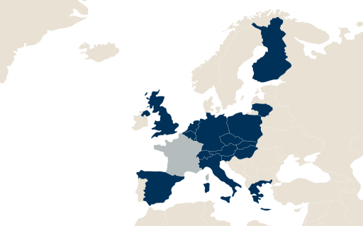 Europe – description détaillée ci-après